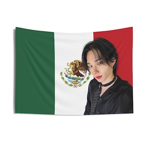 P1HARMONY Theo Mexico Flag, P1harmony Tour 2024 Kpop Flag, P1harmony Killin It Merch, Gift Ideas for P1ece, Birthday Gift & Concert Merch