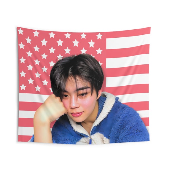【超目玉枠】 Gunwook Zb1 Blush Kpop Members Zerobaseone Flag, America タレントカード