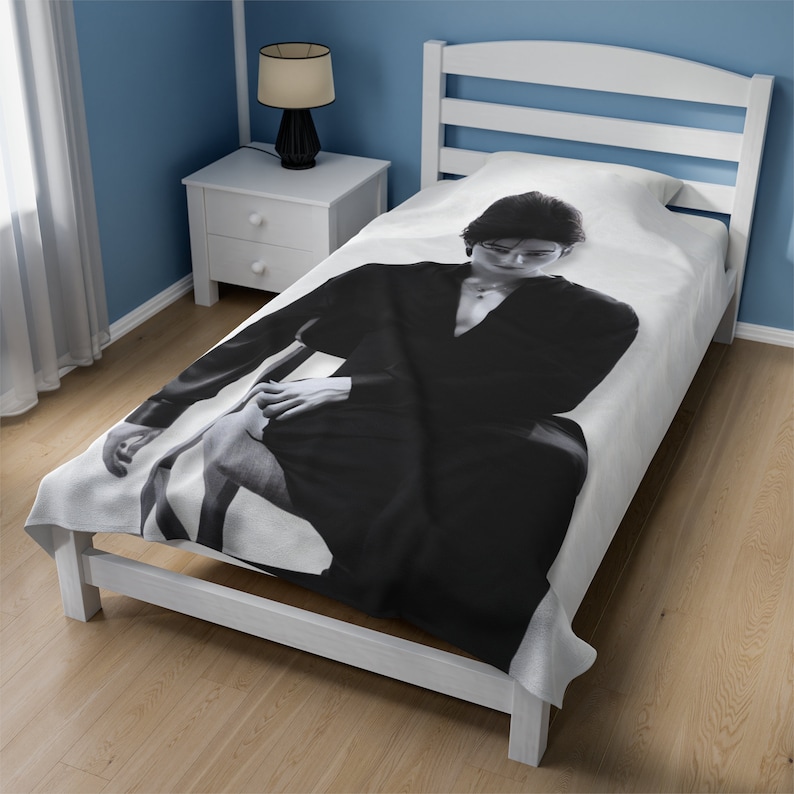 ASTRO Cha Eun Woo Entity Plüsch-Decke, Eunwoo New Drama Kdrama Decke, EunWoo Merch, Geschenkideen für AROHA, Geburtstagsgeschenk & Konzert Merch Bild 5