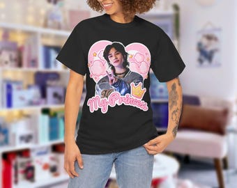 Stray Kids ヒョンジン プリンセスTシャツ、SkzメンバーズカスタムK