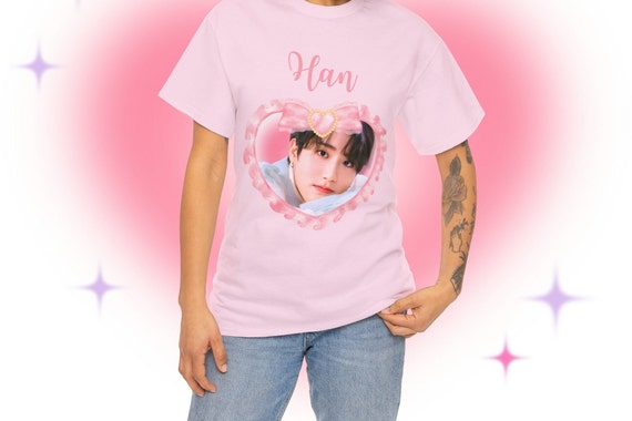 STRAY KIDS Han Jisung Coquette Bow Kpop Shirt, Skz 2024 Tour Merch