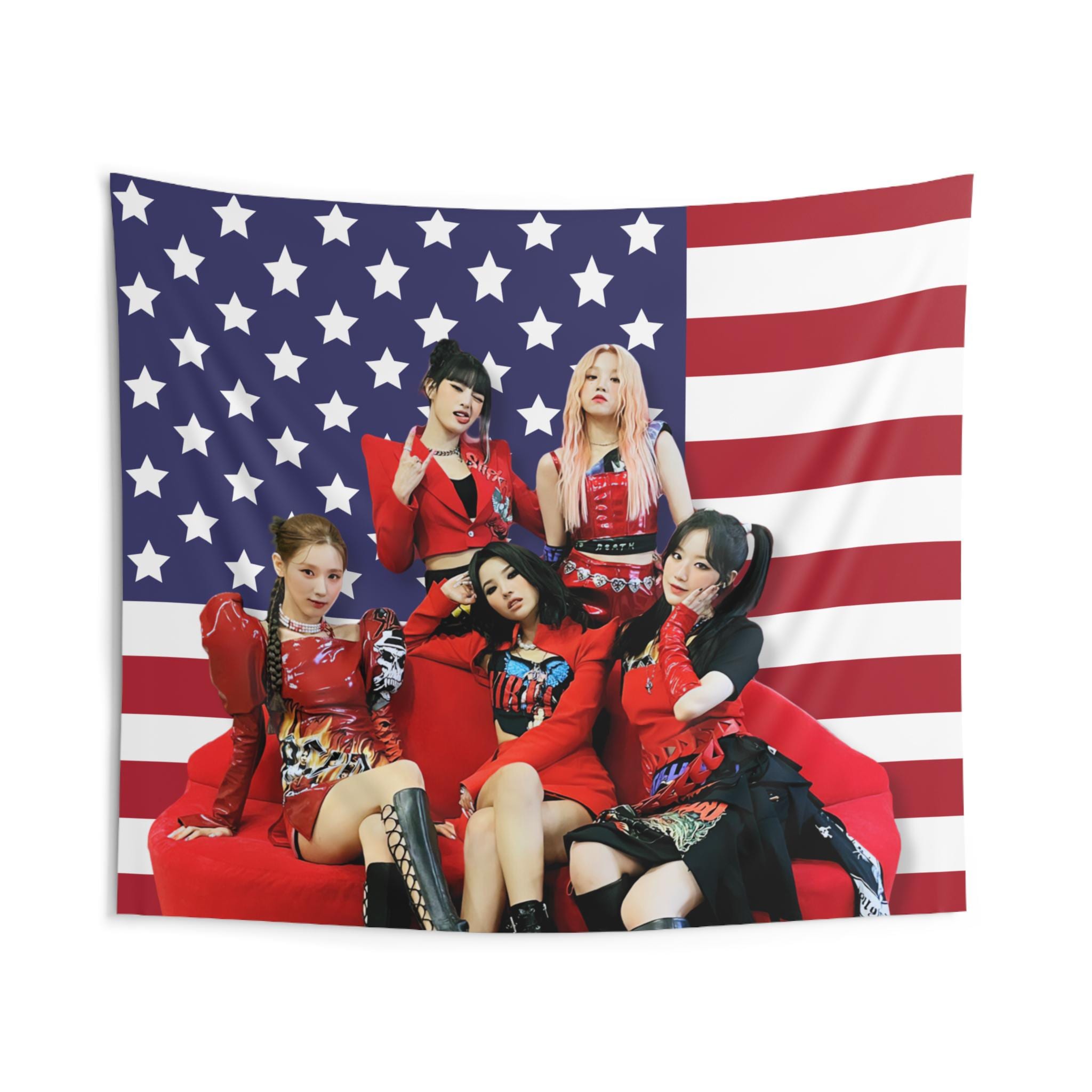 ギドルメンバートムボーイアメリカ国旗、GアイドルユキアルバムKポップ
