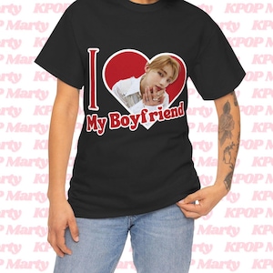 The Boyz New Chanhee Blonde Shirt, The Boyz I Love My Boyfriend Bootleg Merch Shirt, Gift Ideas for The B, Birthday Gift & Concert Merch