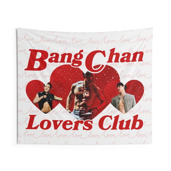 Bang Chan Tapestry: Stray Kids Kpop Concert Wall Art - Etsy