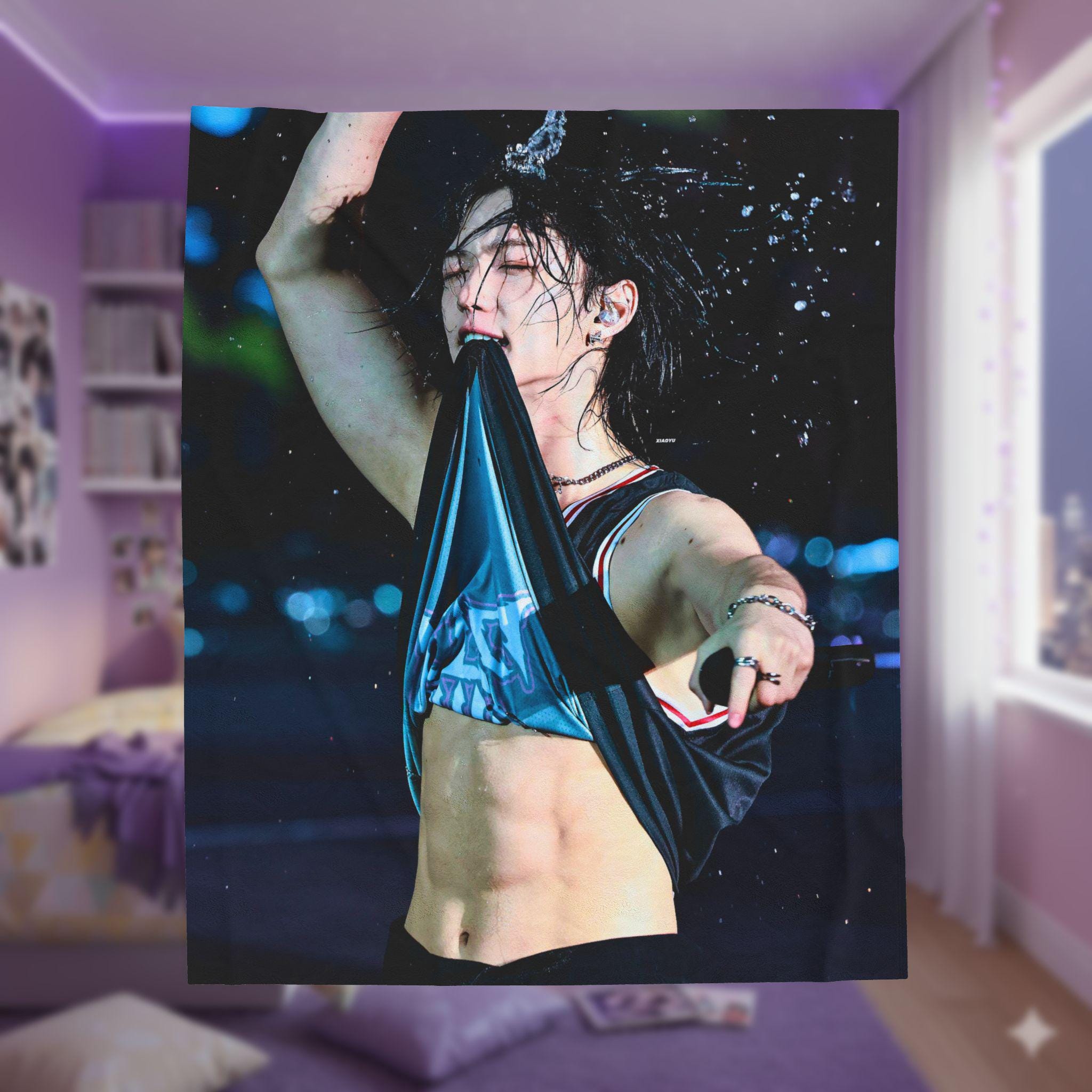 Stray Kids Blanket Felix Abs - Etsy