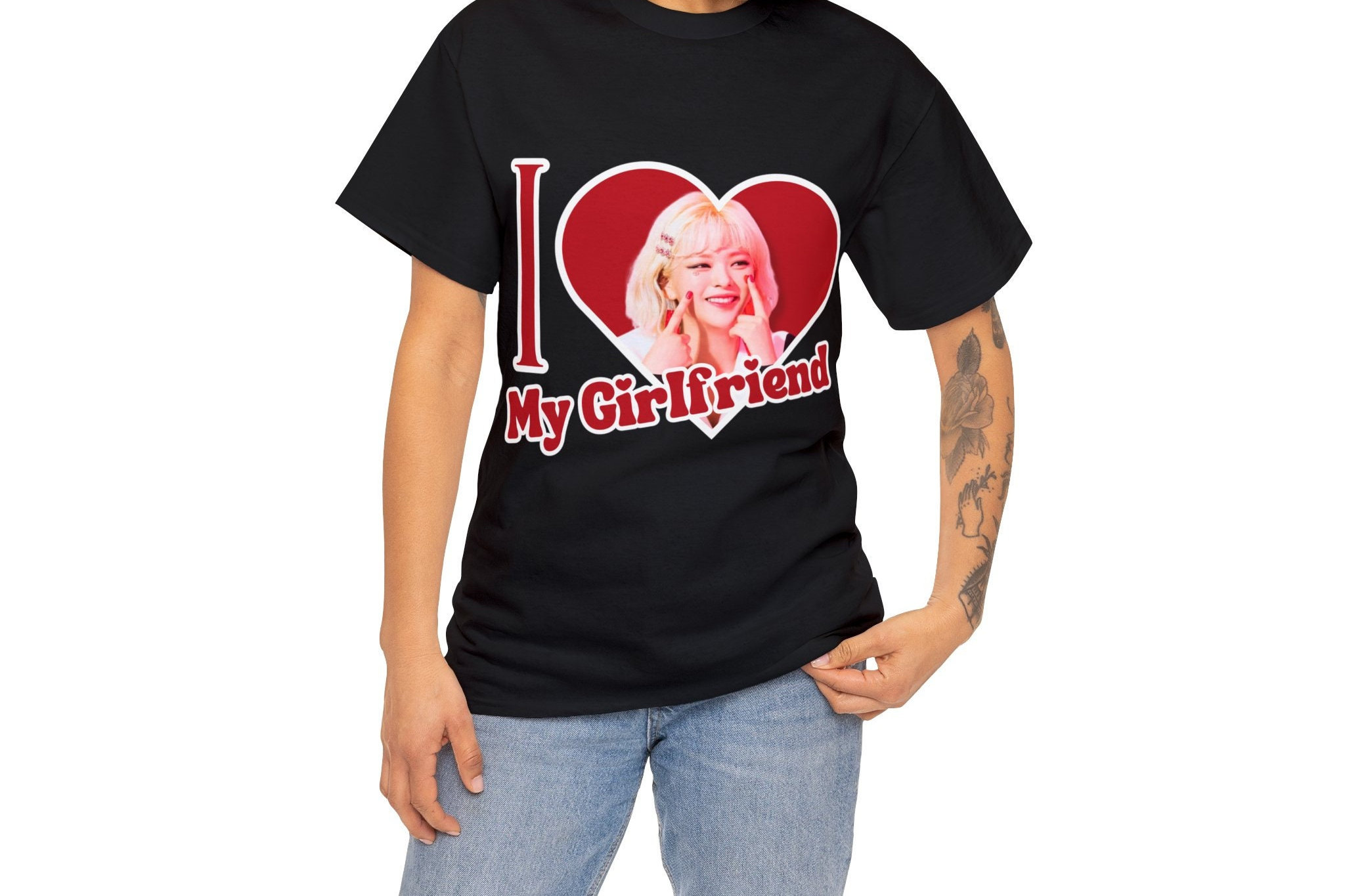 TWICE Jeongyeon I Love My Girlfriend Shirt, Custom TWICE Jeongyeon