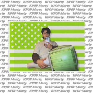 Nct 127 Mark Neobong Amerika Flaggen Banner, Nct 127 Tour 2025 Kpop Flagge Merch, Geschenkideen Czennie, Geburtstagsgeschenk & Konzert Merch FULL SIZE