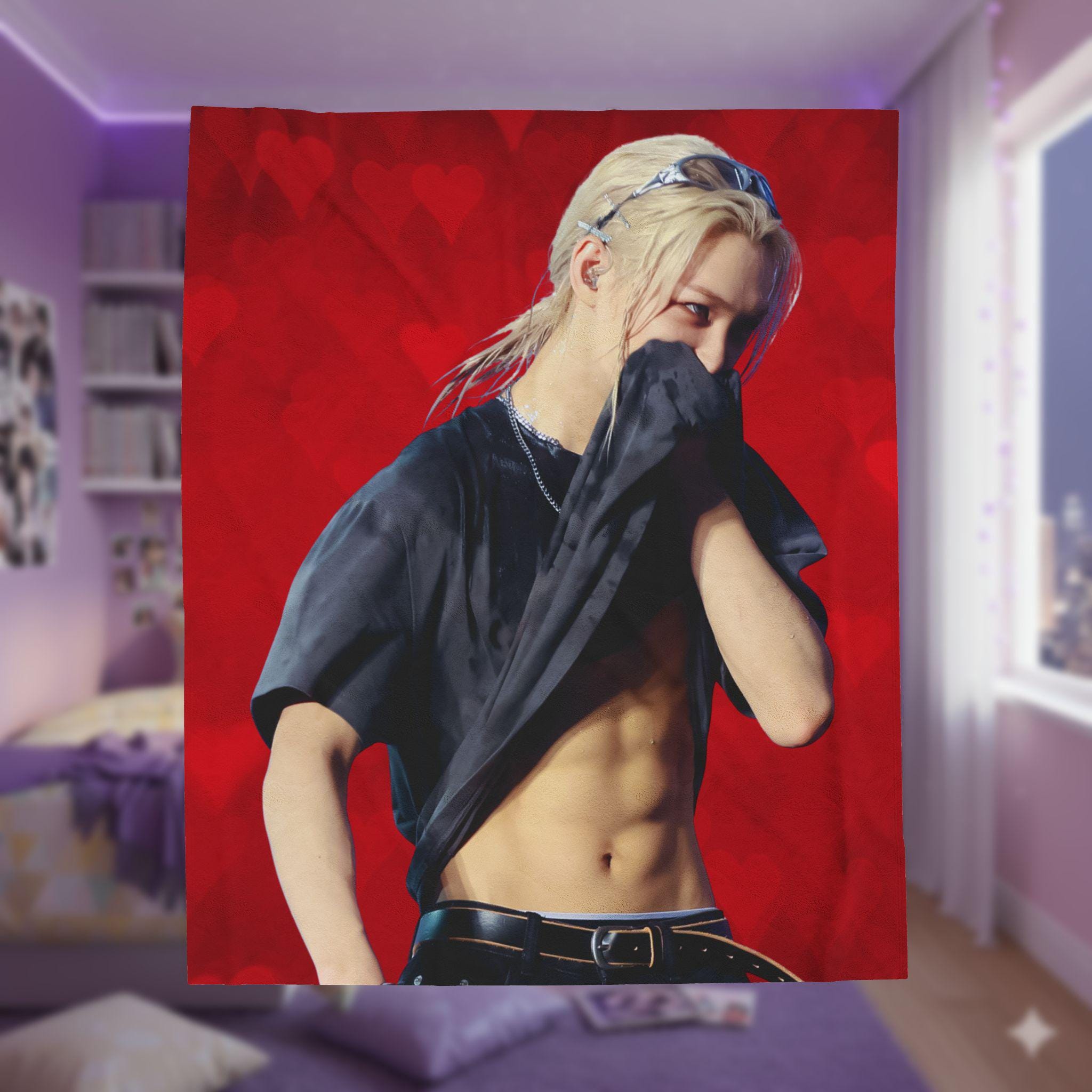 Felix Stray Kids Blanket - Etsy