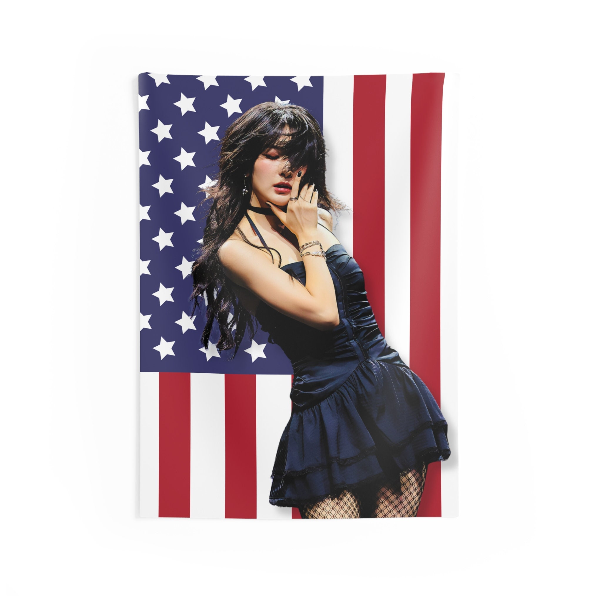 RED VELVET Seulgi America Flag Banner, Guilty Seulgi Red Velvet