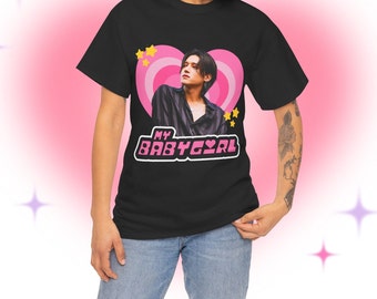 Ateez Wooyoung Kcon Shirt, Ateez Wooyoung Y2k Babygirl Bootleg Merch Shirt, Gift Ideas for Atiny, Birthday Gift & Concert Merch