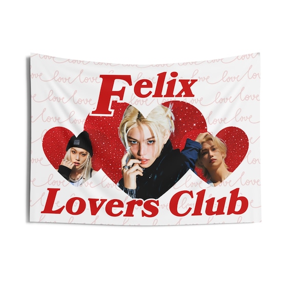 Felix Collage Flag Banner: Stray Kids Kpop Tapestry - Etsy