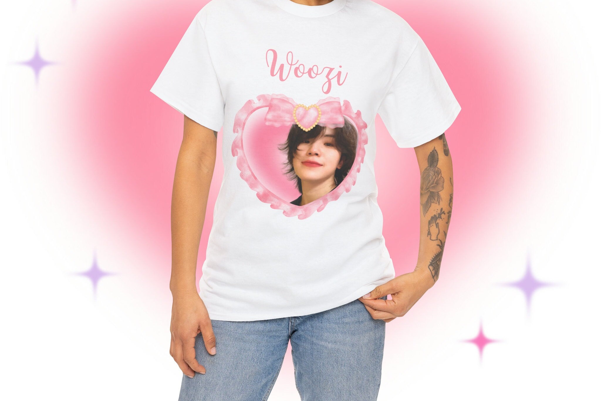 NANATOUR Tシャツ ホワイト L size WOOZI Seventeen Nana Tour Shirt Woozi, Nanatour With Seventeen