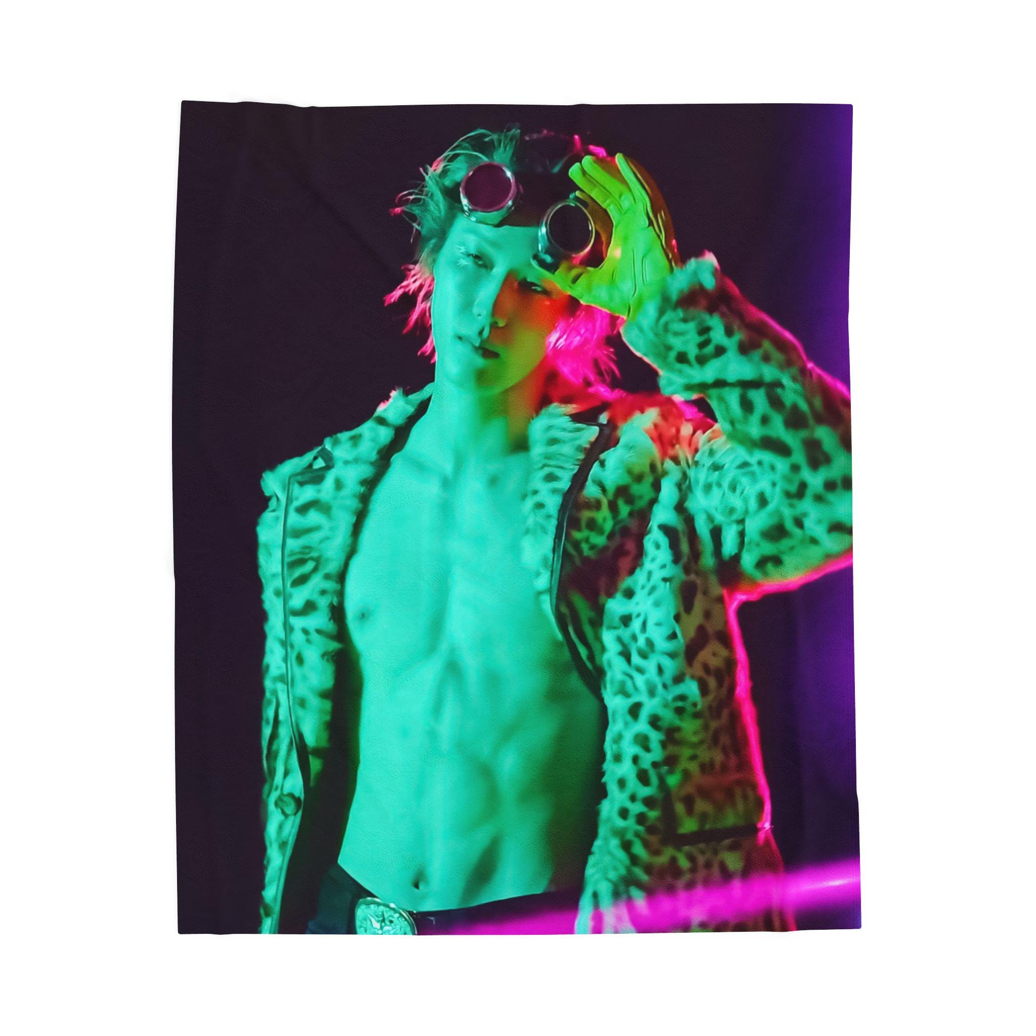 P1harmony Soul Abs Jacket Plush Velveteen Blanket: P1ece Kpop