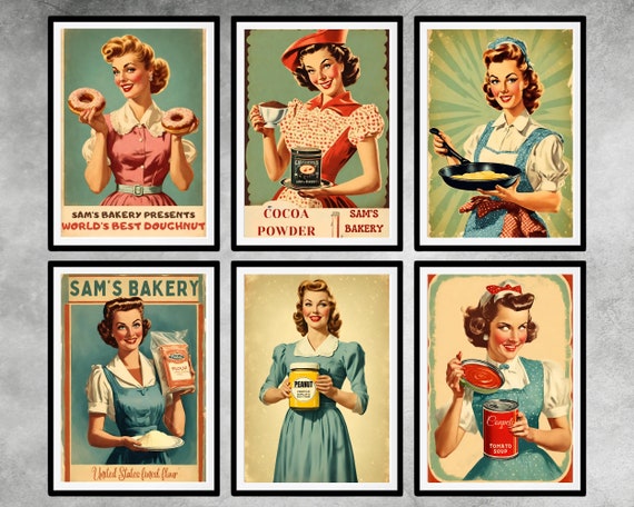 Poster Vintage London Look Right! - 60x40cm - Made In France - Foto 11