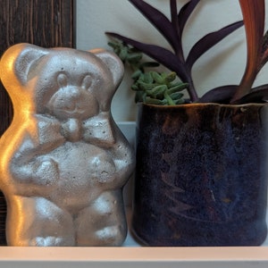Aluminum Upcycled Teddy Bear