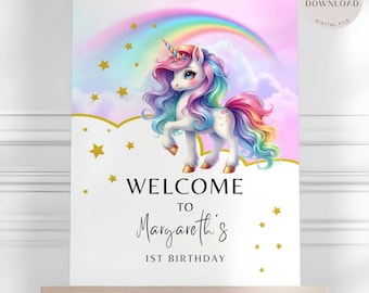 Editable Safari Animals Welcome Sign Template, Kids Jungle Birthday ...