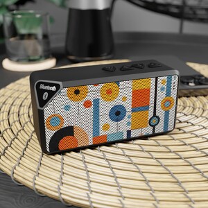 Altavoz Bluetooth Jabba, altavoz para exteriores, altavoz para playa, altavoz personal, altavoz portátil, altavoz con diseño abstracto