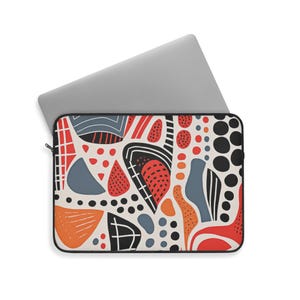 Laptop Sleeve, iPad Sleeve, Tablet Sleeve, Protective Cover, Gaming Sleeve, Laptop Sleeve with Vibrant Abstract Design