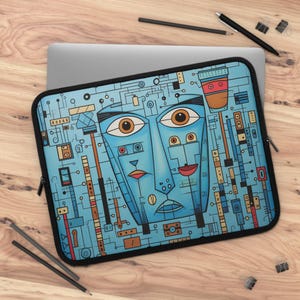 Laptop Sleeve, iPad Sleeve, Urban Mosaic Laptop & iPad Sleeve, Tablet Sleeve, Laptop Travel Case, Neoprene Gaming Sleeve, Tablet Travel Case