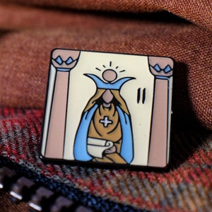 Priestess Tarot pin badge
