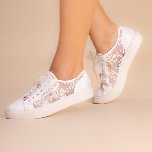 Spitzen sneaker - Etsy.de