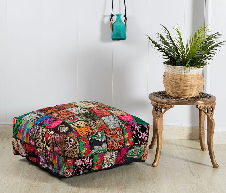 Floor Seating Cushions - Boho Home Decor – Looping Home