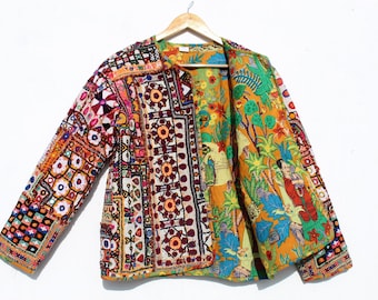 Vintage Banjara jacket,boho banjara jacket,bohemian coat,hippie banjara short jacket,Banjara Mirror tribal jacket,Banjara jackets coat.