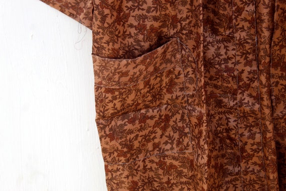 Vintage Silk sari kimono Robes ! recycled silk sa… - image 8