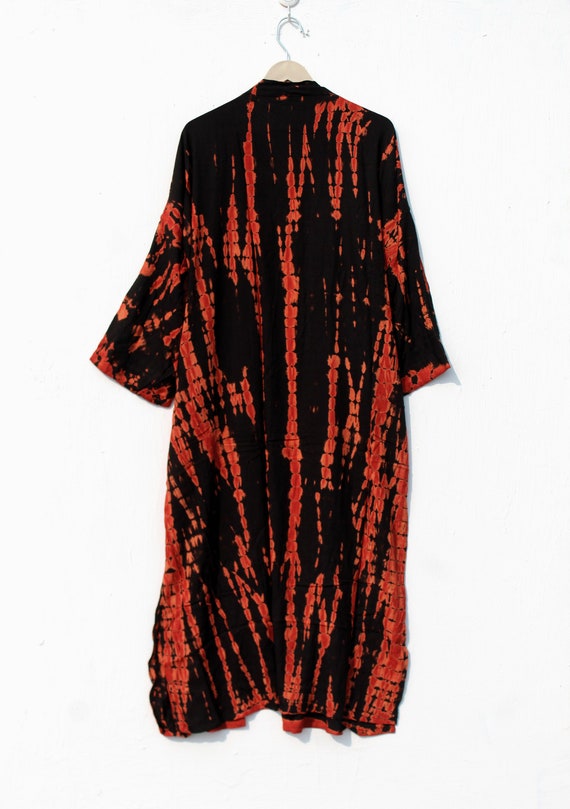 Tie & Dye Kimono | Ombre Dye Kimono | Bathrobe Lo… - image 6