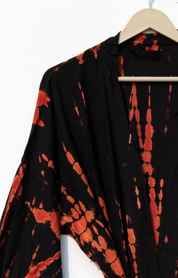 Tie & Dye Kimono | Ombre Dye Kimono | Bathrobe Lo… - image 7