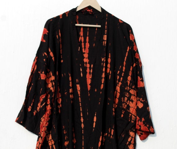 Tie & Dye Kimono | Ombre Dye Kimono | Bathrobe Lo… - image 2