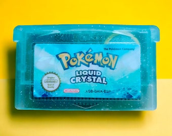 Pokemon Liquid Crystal – Rom Hack GBA – Retro-Spiel für Gameboy Advance – Spanisch, Englisch