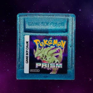 Pokemon Prism RTC - Horloge en temps réel - Hackrom GBC - Jeu rétro pour GameBoy Color - Version la plus récente - Anglais