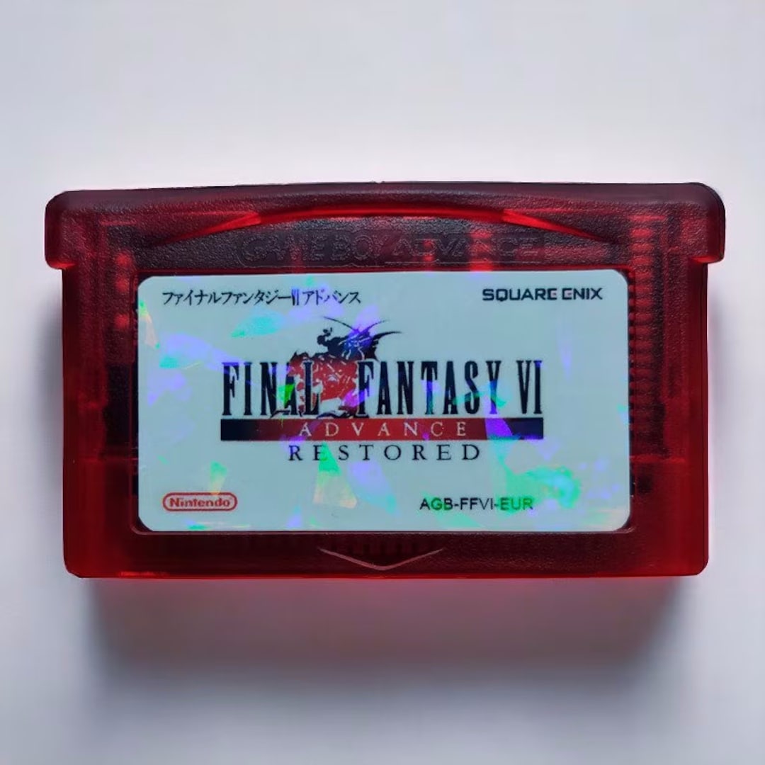 Final Fantasy VI Advance [AGB-BZ6E USA] Box Scan : TOSE