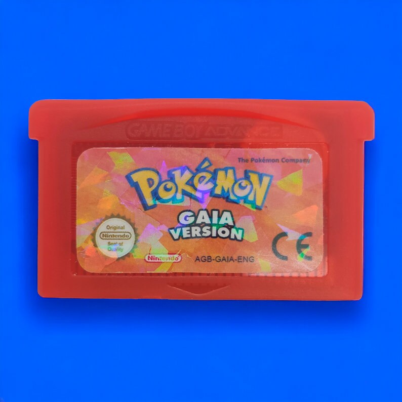Pokémon Gaia Rom Hack GBA Retro Game for Gameboy Advance Spanish, English Etsy
