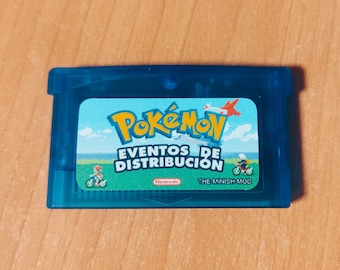 Cartuccia di distribuzione GBA Pokemon *Ultimate Event* - Più di 45 eventi - Verde Foglia, Rosso Fuoco, Rubino, Zaffiro e Smeraldo - 5 Lingue