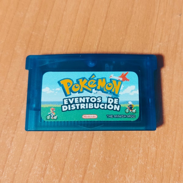 Pokemon *Ultimate Event* GBA-Verteilungskassette – Mehr als 45 Events – Blattgrün, Feuerrot, Rubin, Saphir und Smaragd – 5 Sprachen