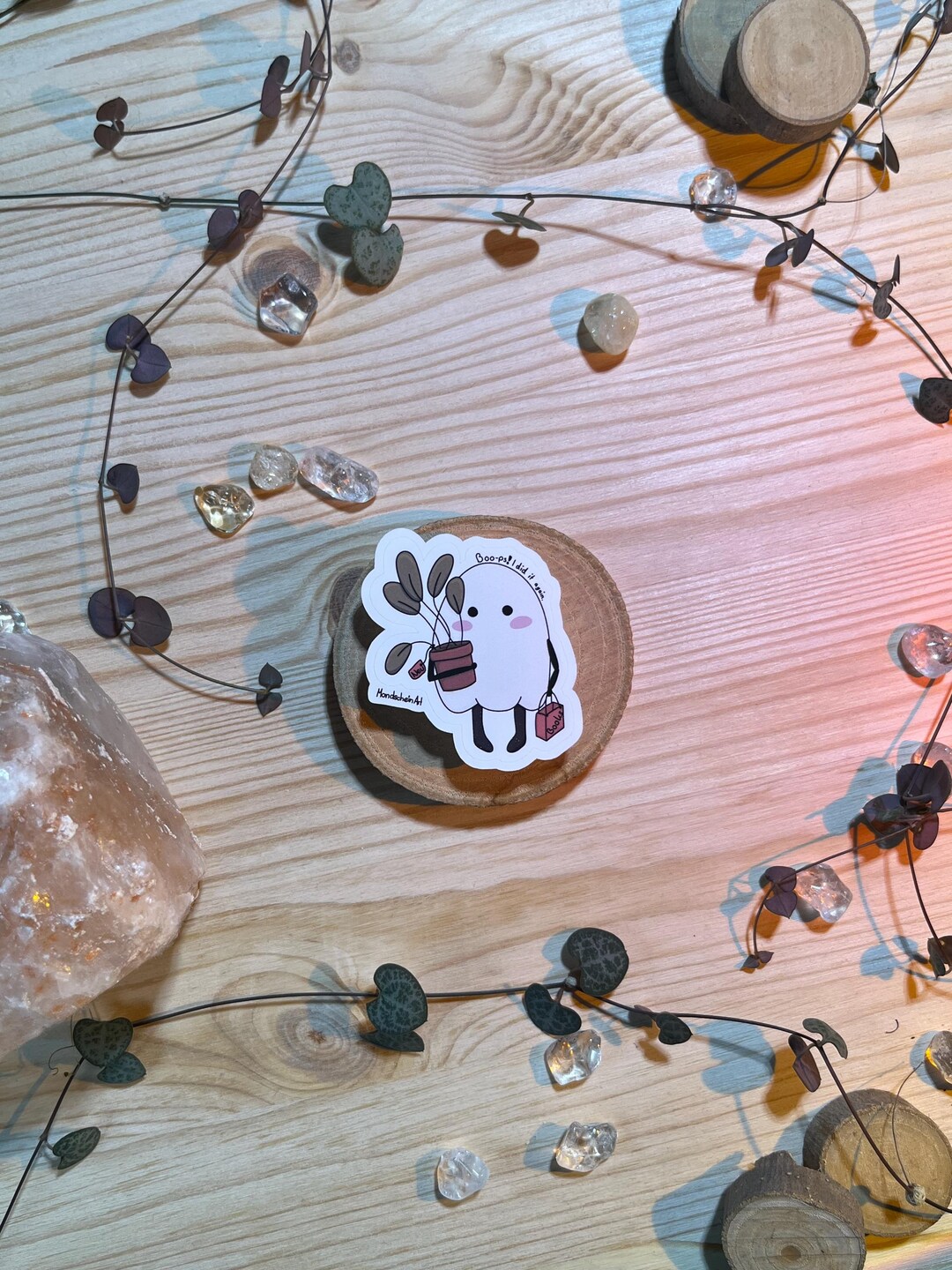 Vinyl Sticker - Boo-ps I Did It Again - Etsy