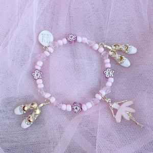 Pulseira de charme de balé