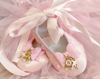 Ballerines personnalisées avec ruban