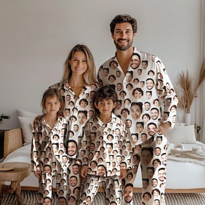 Custom Face Pajamas, Custom Photo Pajamas, Custom Pet Pajamas, Bachelor Party Pajamas, Birthday Pajamas Gifts