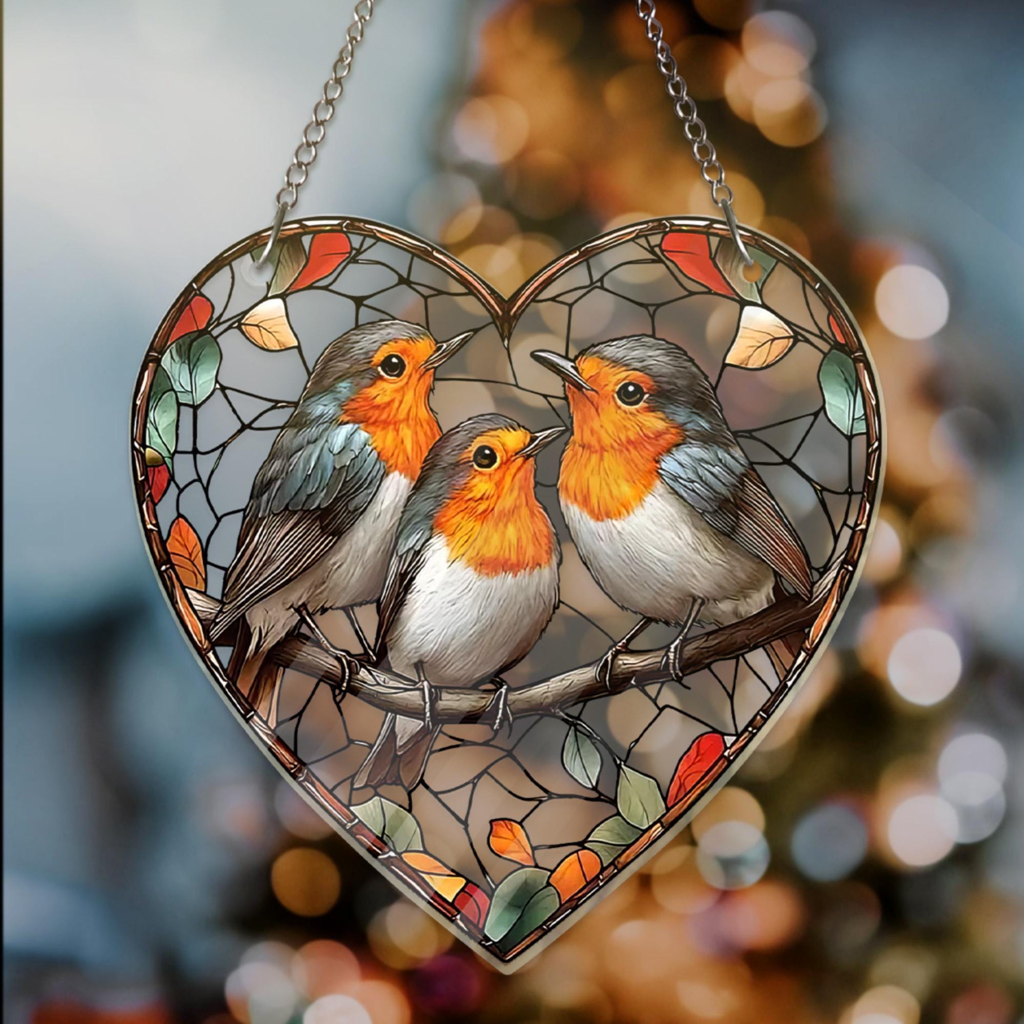 Acchiappasole A Forma Di Uccello, Decorazione Da Appendere Alla Finestra In Acrilico Colorato Acchiappasole A Forma Di Pappagallo Colorato Con Catena Per Decorazioni Di Porte Case E Giardini 90075281