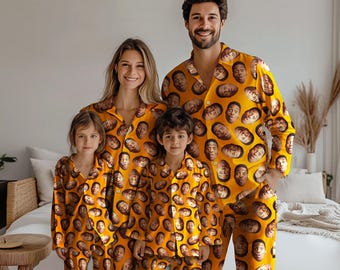 thumbnail image 2 of My Pawjamas Custom Funny Dog Cat Pets Face - Personalized Photo Women's Pajamas Set 2 of 13