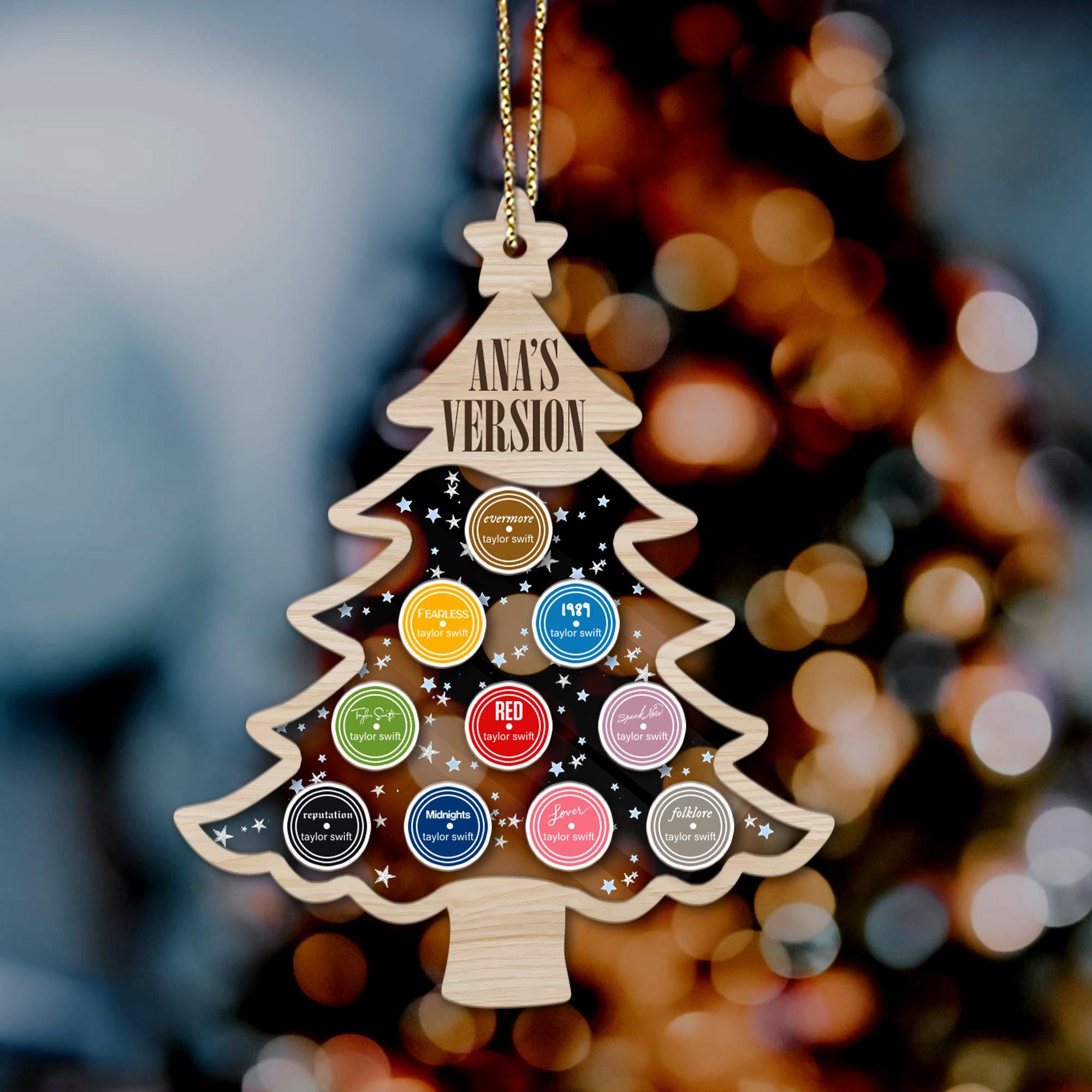 希少 テイラー スウィフト 限定クリスマスオーナメント reputation