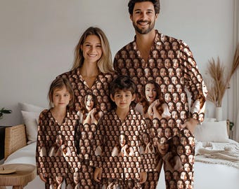 thumbnail image 2 of My Pawjamas Custom Funny Dog Cat Pets Face - Personalized Photo Women's Pajamas Set 2 of 13