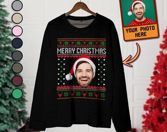 Maglione Natalizio Uomo 'Brutto Maglione' - Pullover Invernale Con Glitter E Logo - Taglie S/M/L/XL - Foto 2