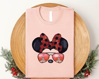 Maglietta Minnie Mouse Disneyland: maglietta personalizzata coordinata per la famiglia