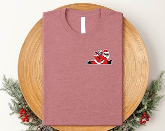 Christmas Santa Shirt, Retro Santa Shirt, Gift For Christmas, Retro Christmas Shirt, Christmas Shirt For Women, Gift For Women, Santa Shirt