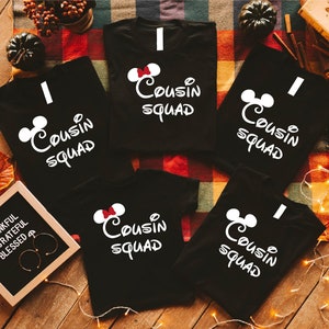 Disney Cousin Crew Shirt, Disney Cousin Squad T-Shirt, Cousin Crew Shirts, Disney Travel Shirt, Family Matching Shirt, Disney Matching Shirt