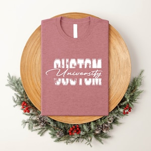 Personalisiertes T-Shirt: Personalisiertes Studenten Geschenk T-Shirt